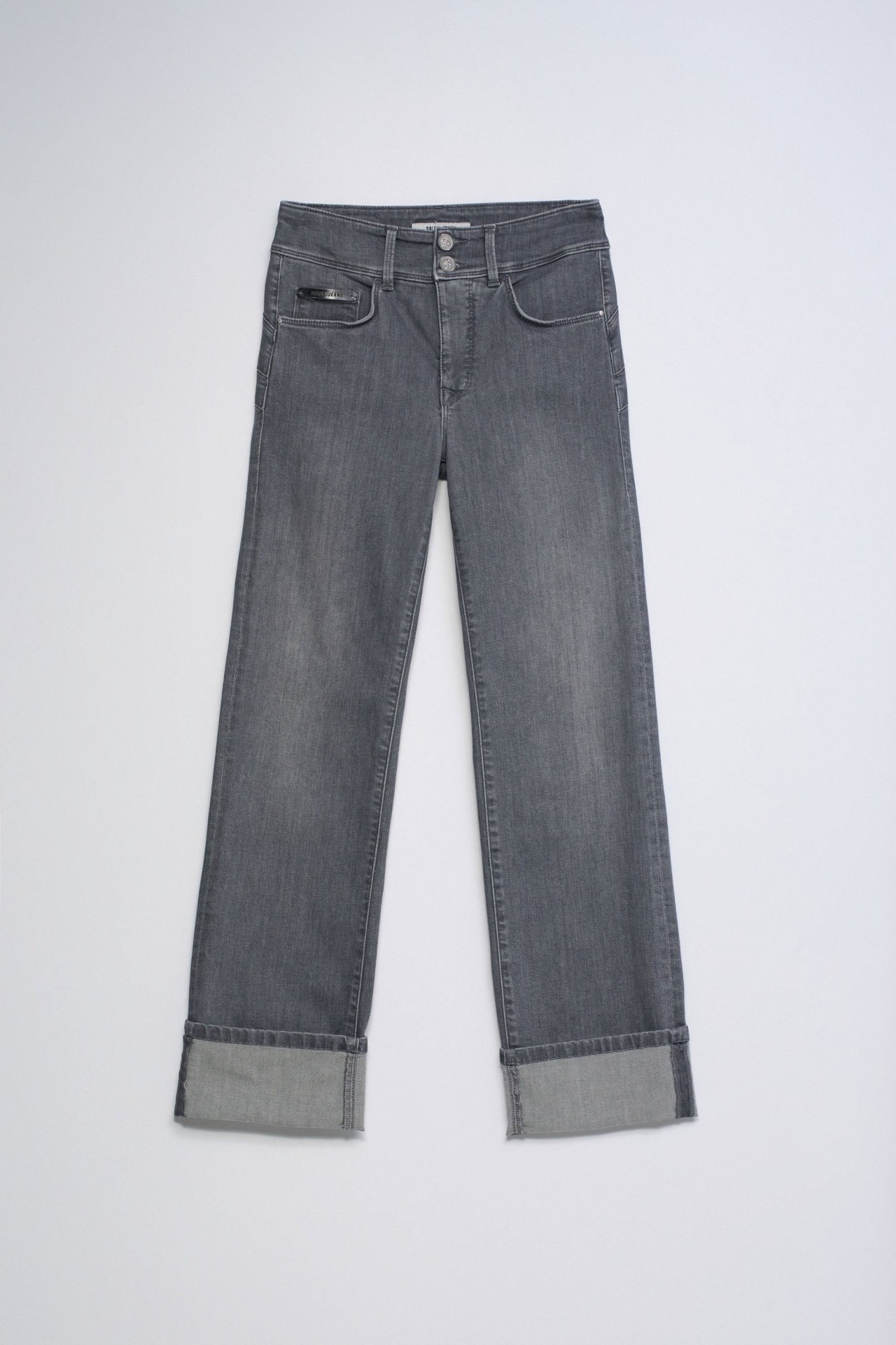 SECRET PUSH IN STRAIGHT JEANS