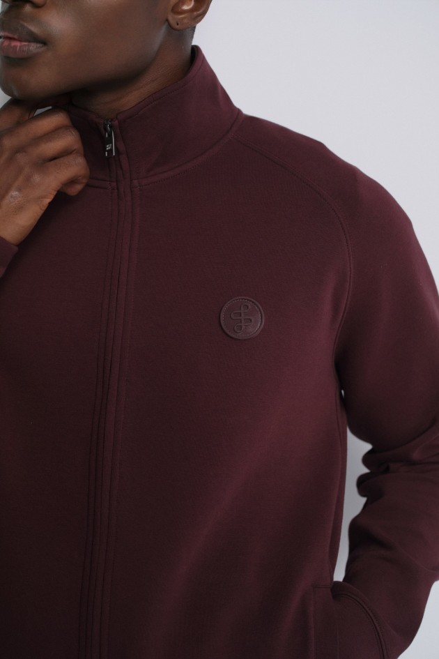 CHAQUETA DE PUNTO CON BRANDING
