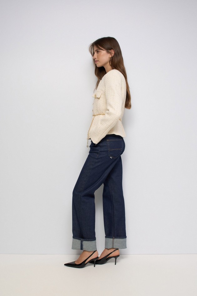 CASACO EM TWEED
