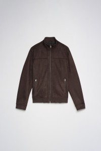 CAZADORA BOMBER EFECTO ANTE CAZADORA BOMBER EFECTO ANTE