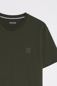 T-SHIRT MET TEXTUUR
