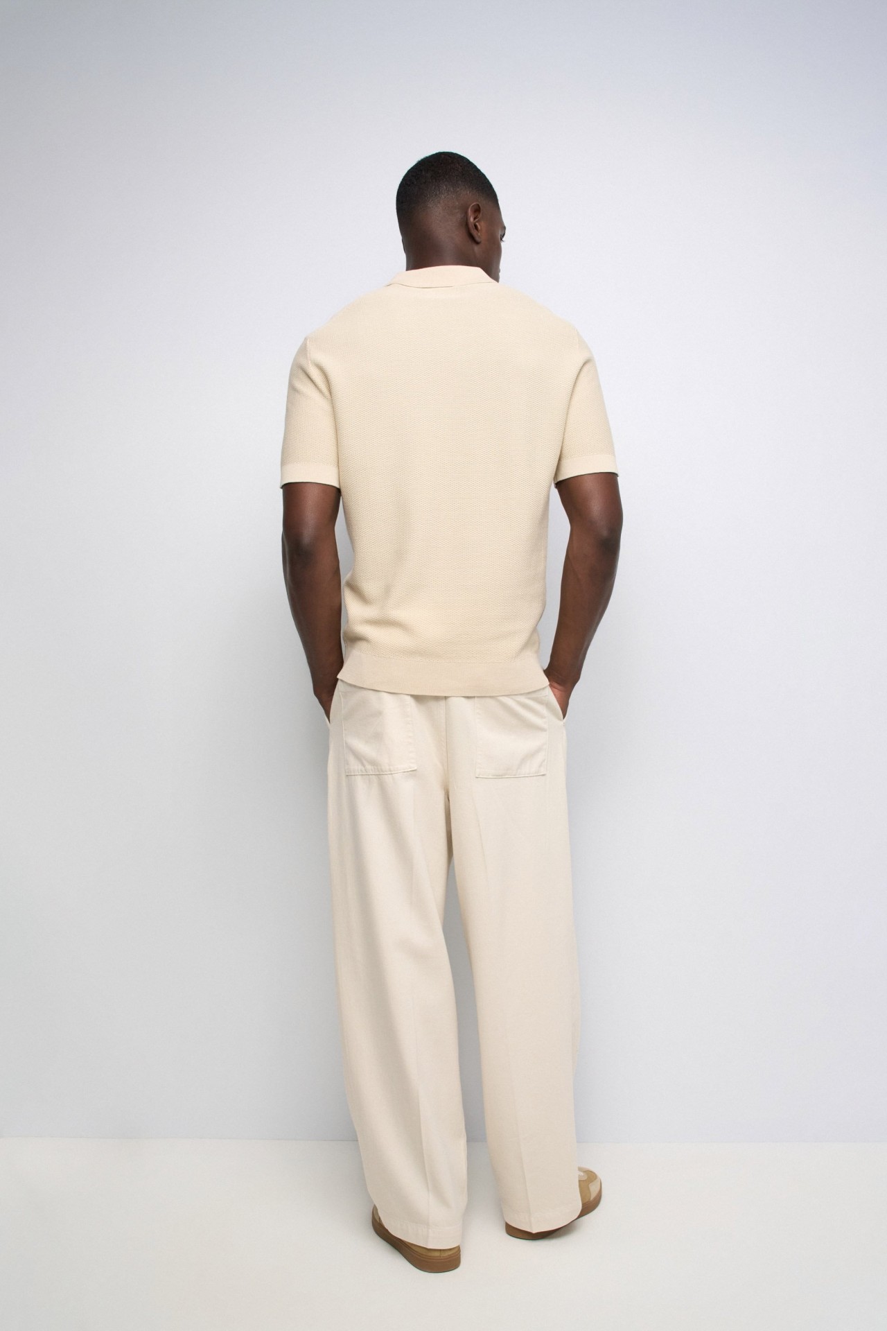 POLO EN MAILLE TRICOT�E