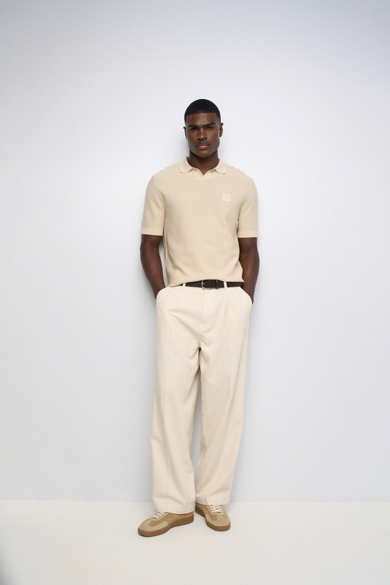 POLO EN MAILLE TRICOT�E