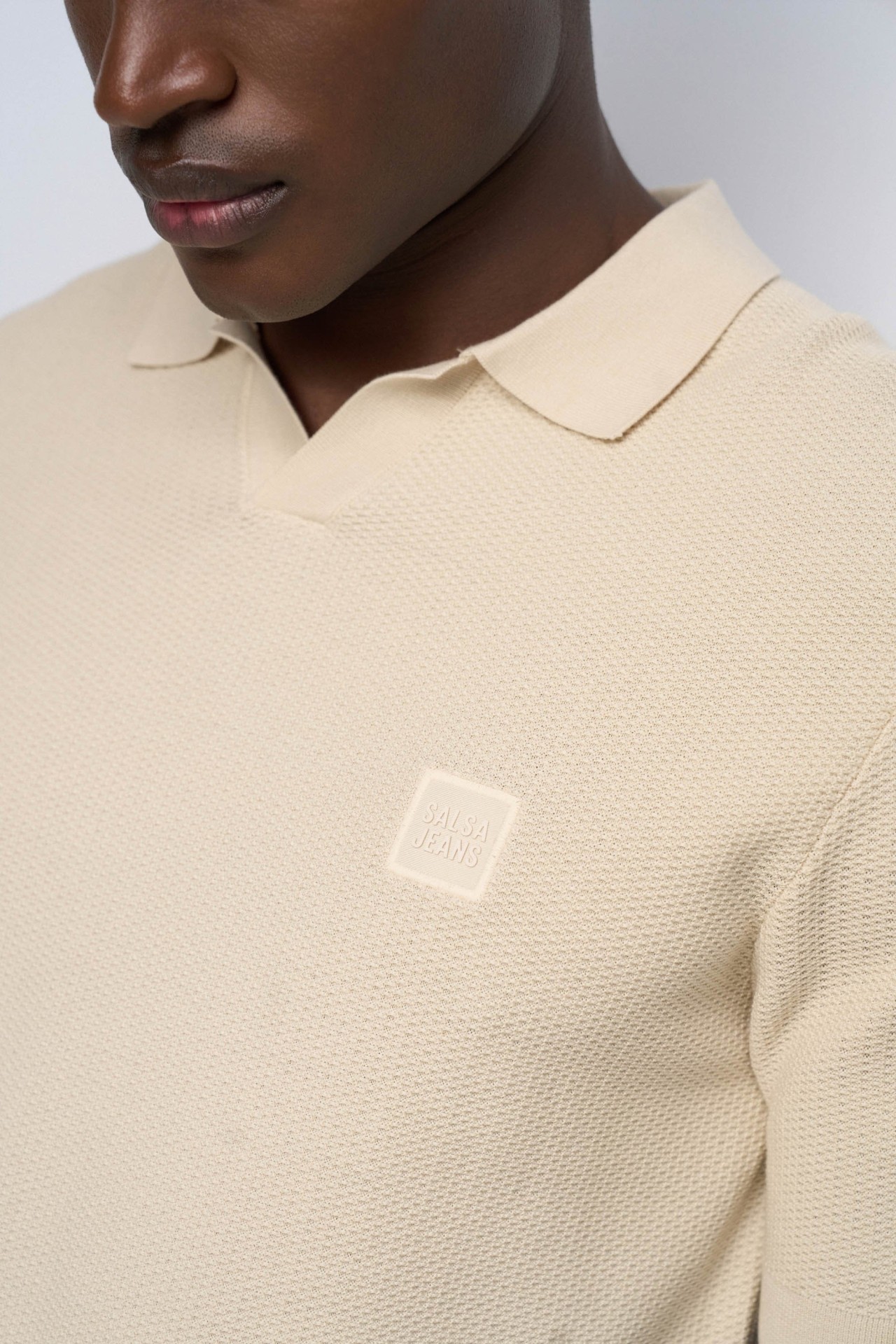 POLO EN MAILLE TRICOT�E