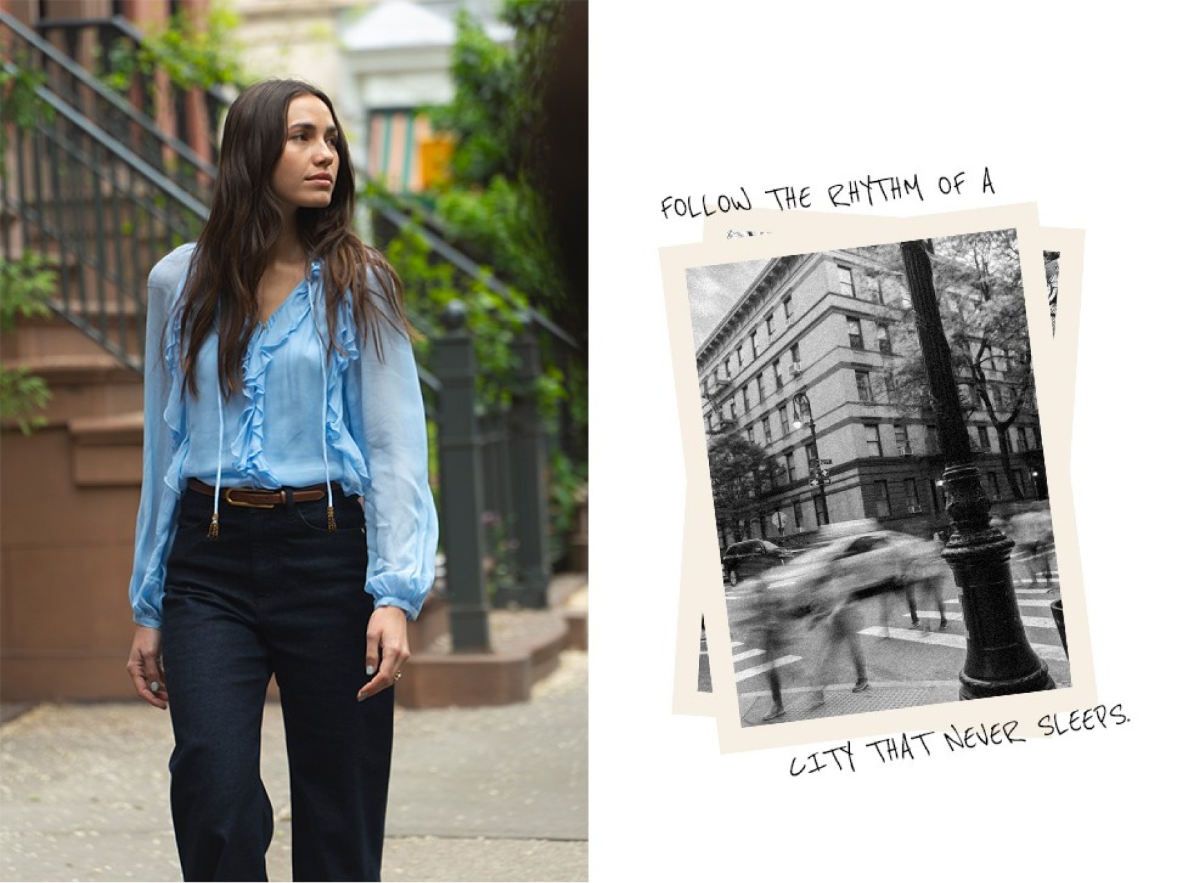 RUFFLE BLOUSE