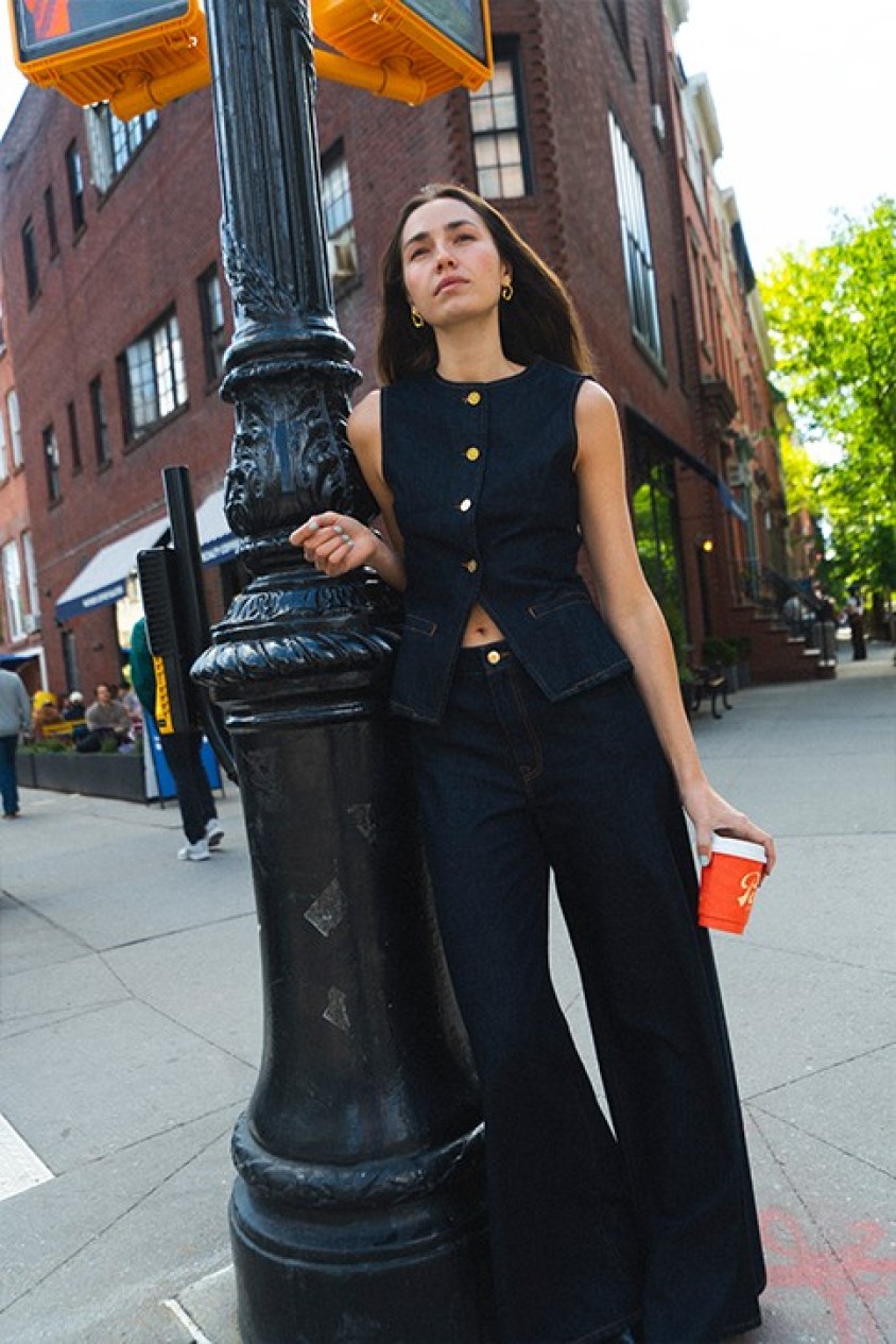 WIDE LEG JEANS