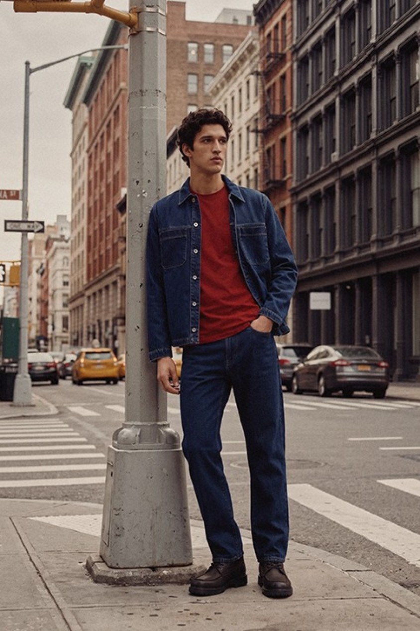 STRAIGHT FIT JEANS