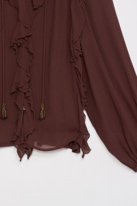 RUFFLE BLOUSE