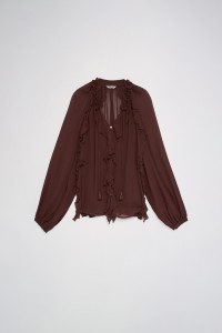 RUFFLE BLOUSE