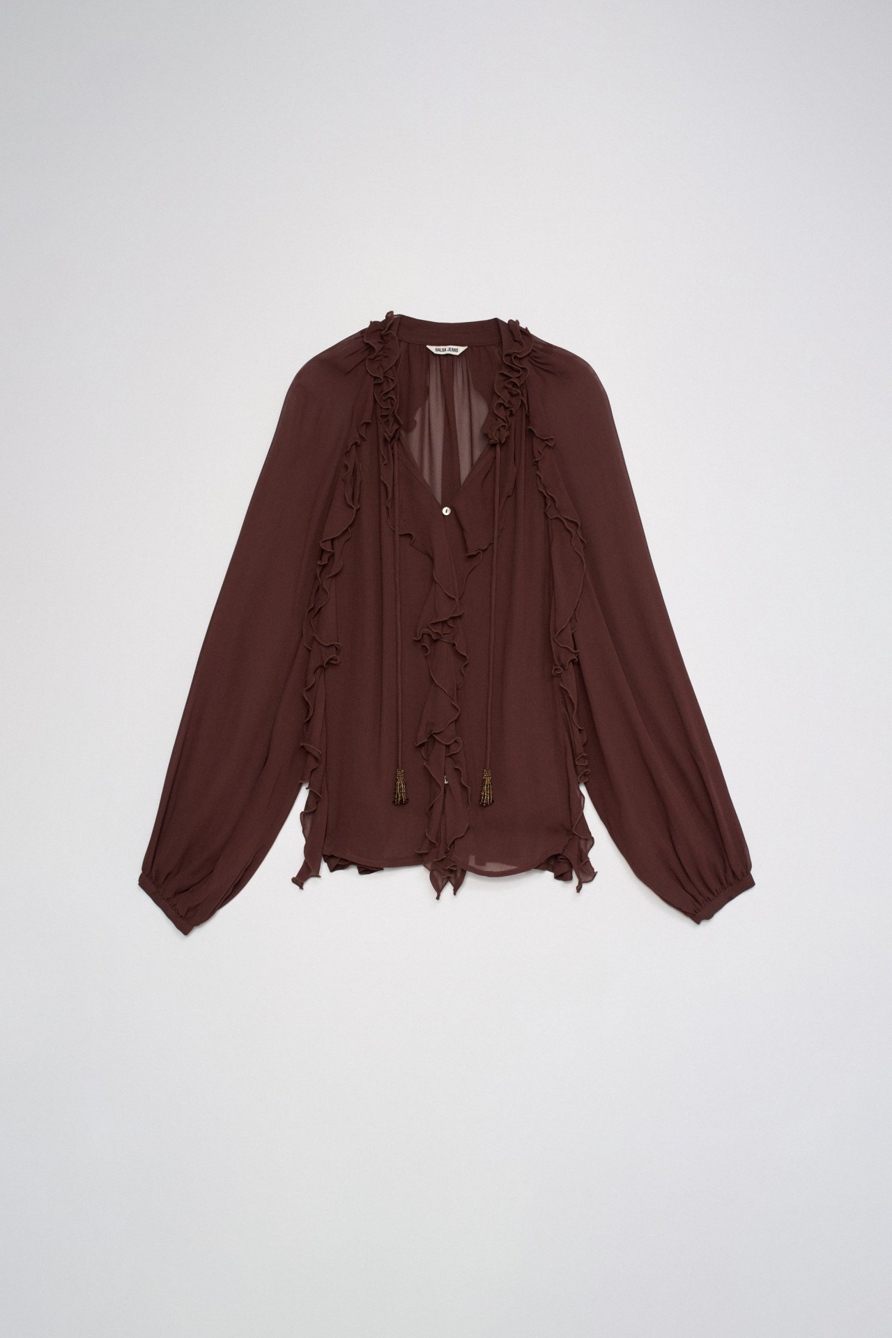 RUFFLE BLOUSE