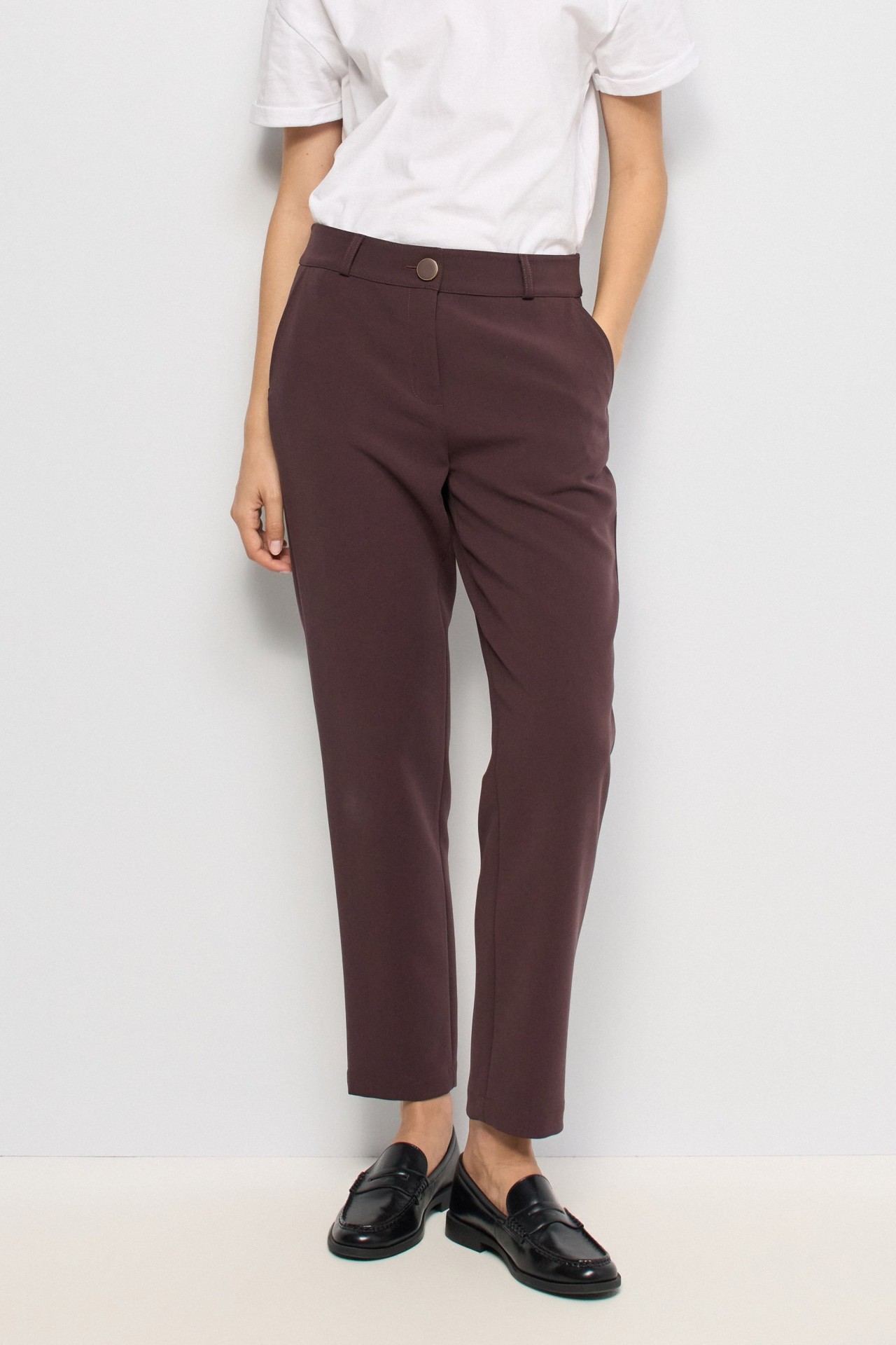SLIM FIT CHINO TROUSERS