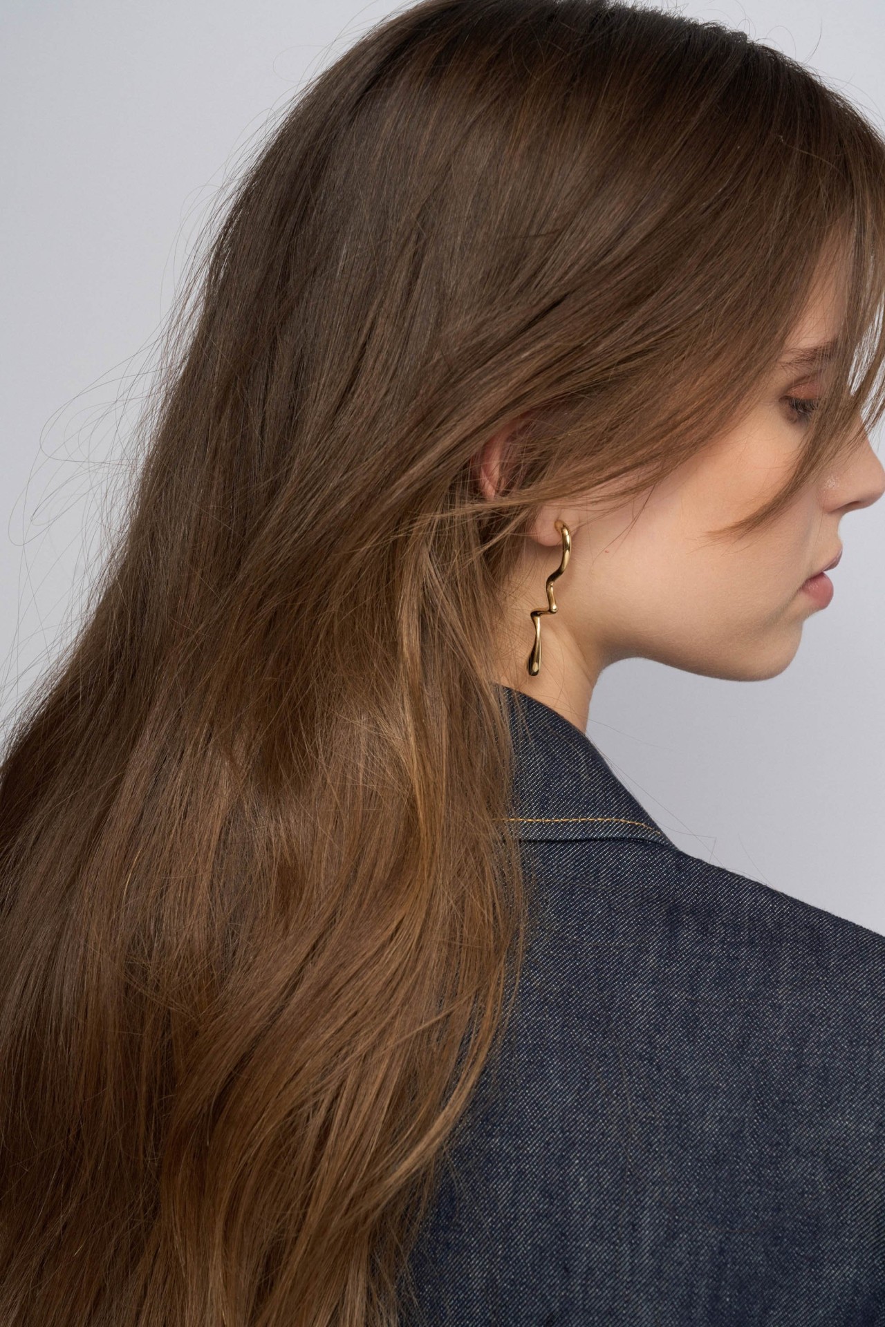 LONG IRREGULAR EARRINGS
