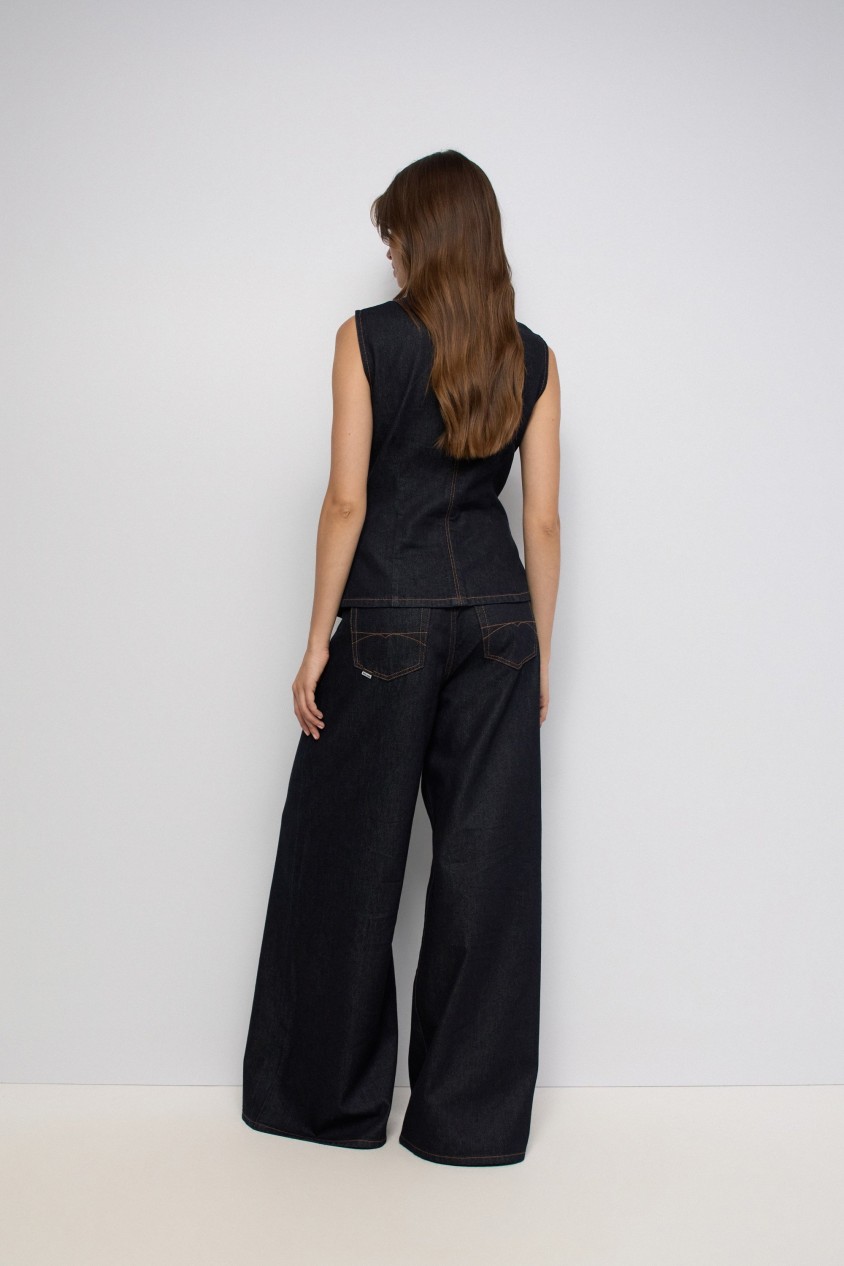 JEAN SUPER WIDE LEG