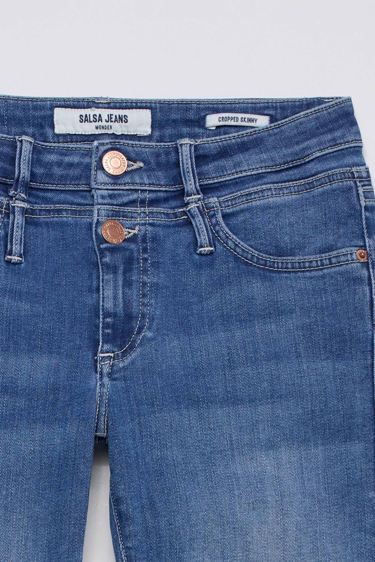 JEANS WONDER PUSH UP CROPPED SKINNY