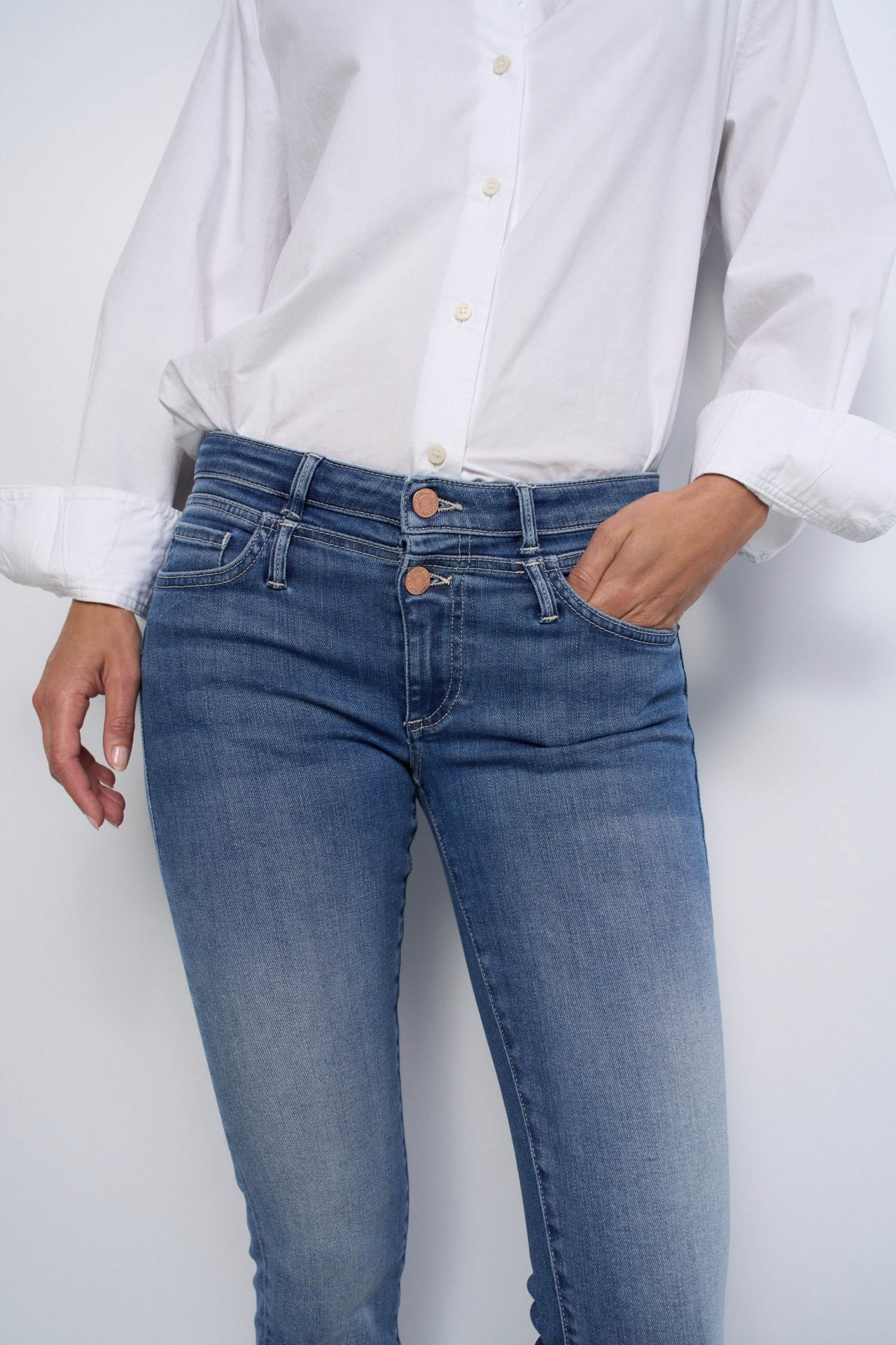 JEANS WONDER PUSH UP CROPPED SKINNY