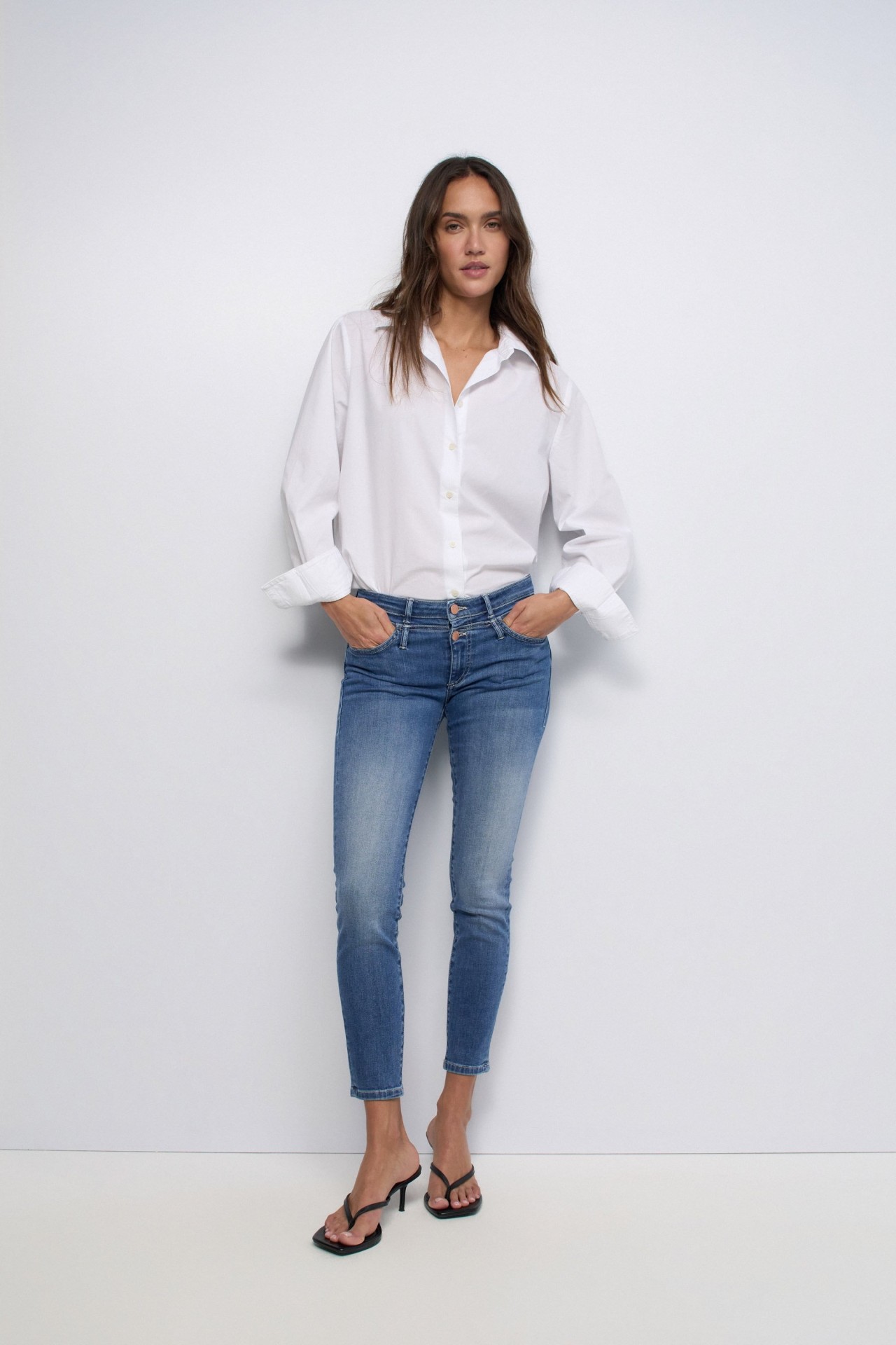 JEANS WONDER PUSH UP CROPPED SKINNY
