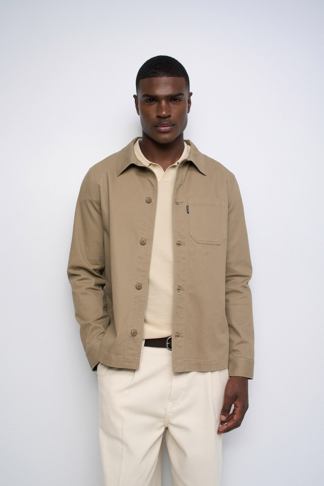 REGULAR FIT OVERSHIRT