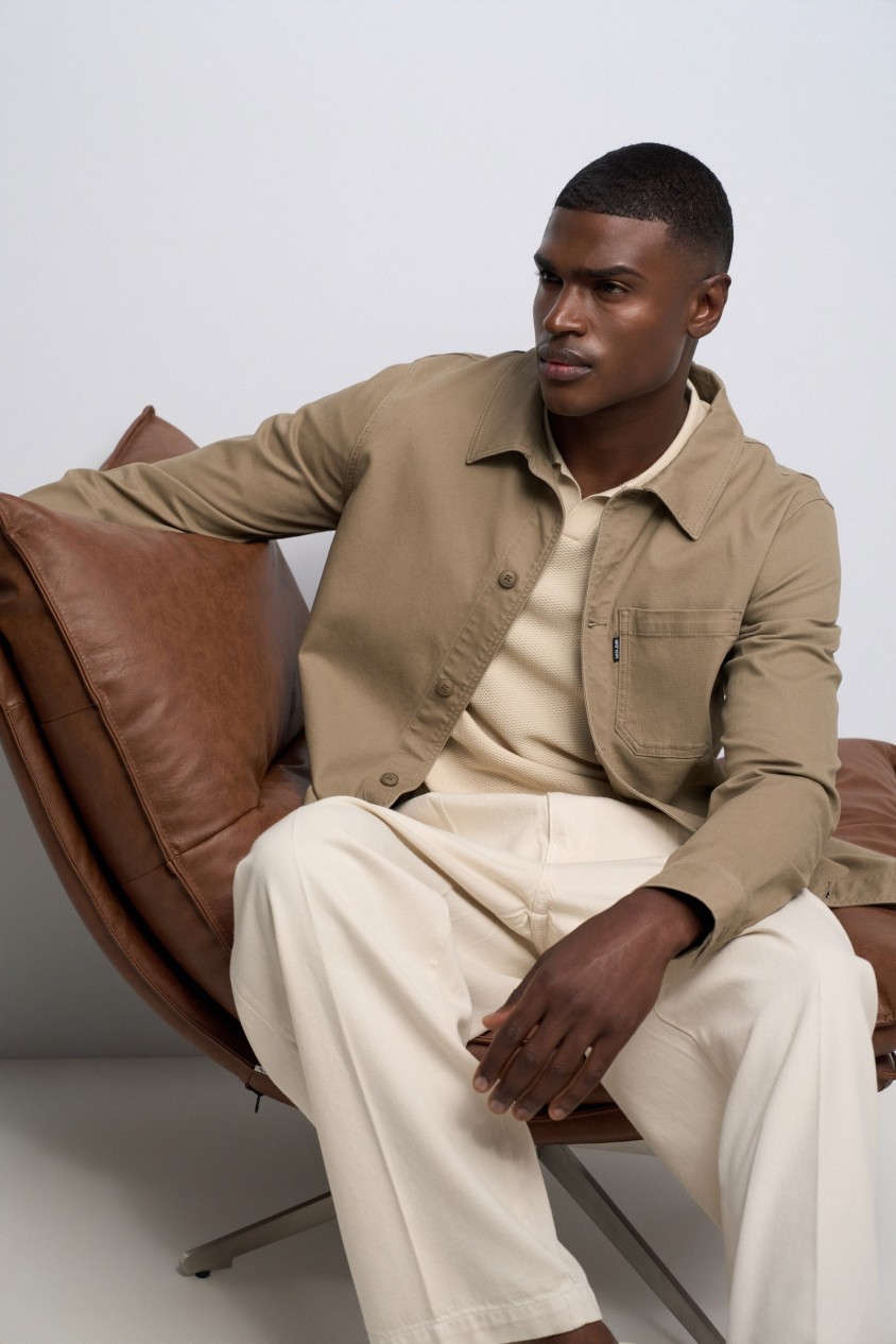 REGULAR FIT OVERSHIRT