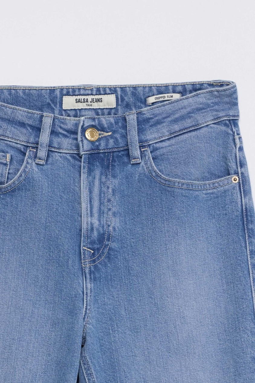 TRUE CROPPED SLIM JEANS