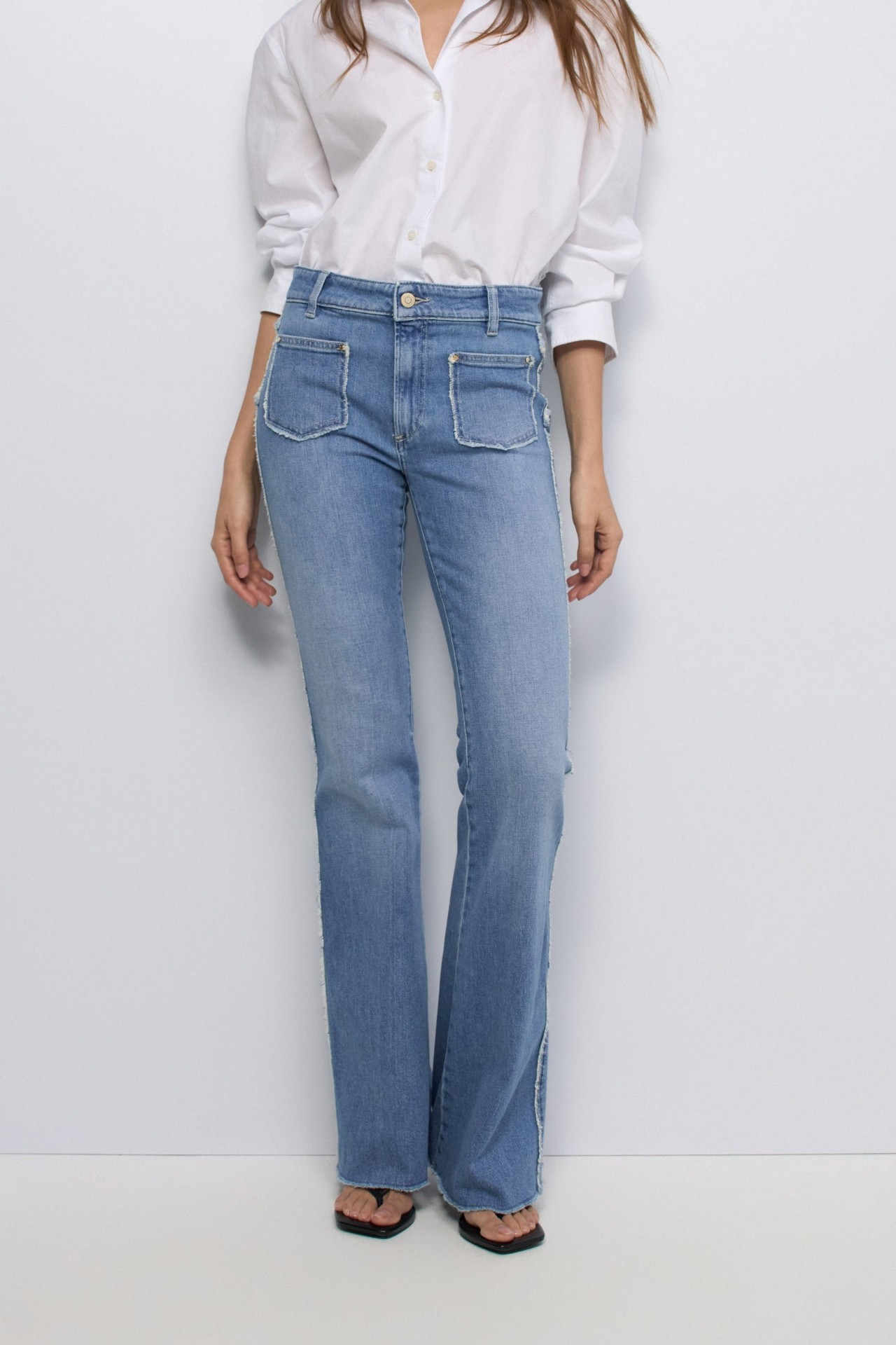 JEANS DESTINY PUSH UP FLARE