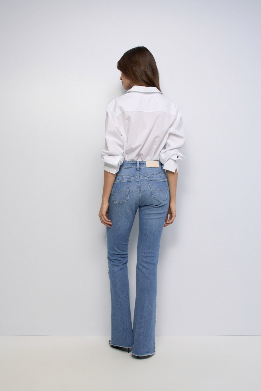 JEANS DESTINY PUSH UP FLARE