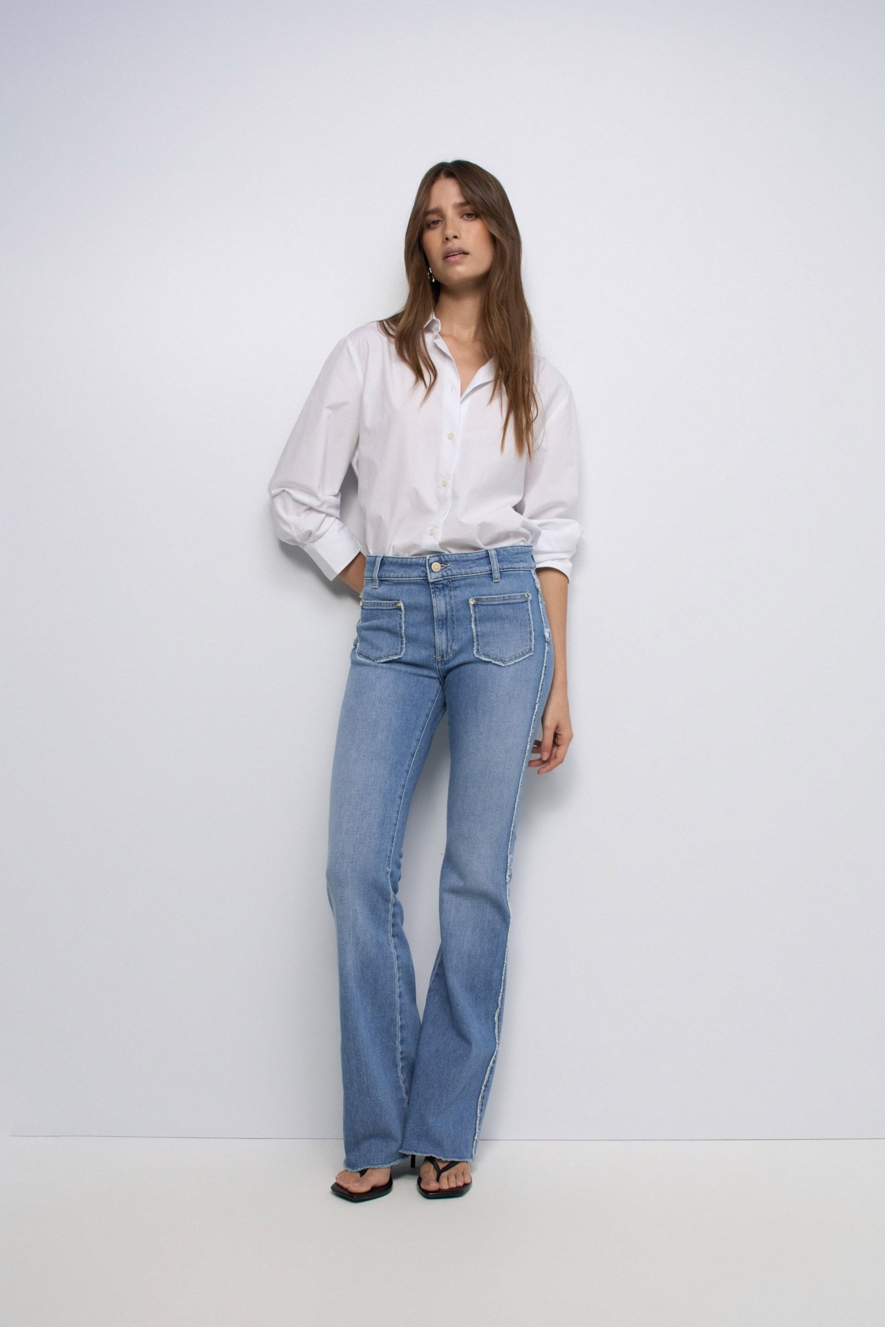 JEANS DESTINY PUSH UP FLARE