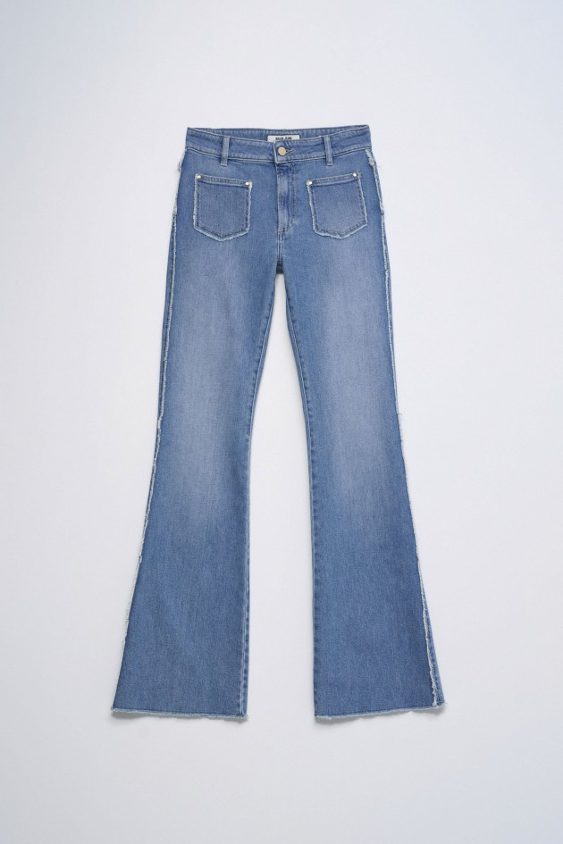 JEANS DESTINY PUSH UP FLARE
