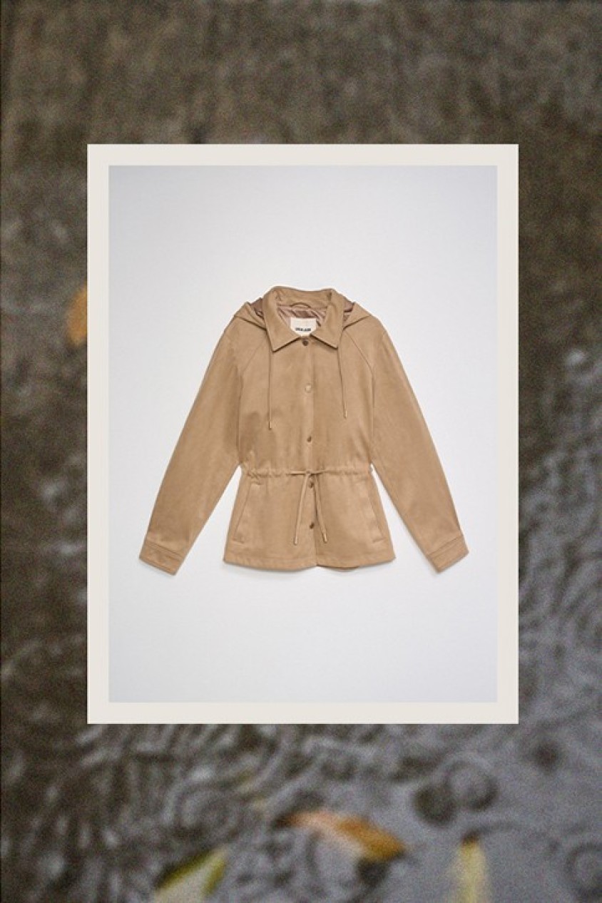 PARKA EFEITO SUEDE