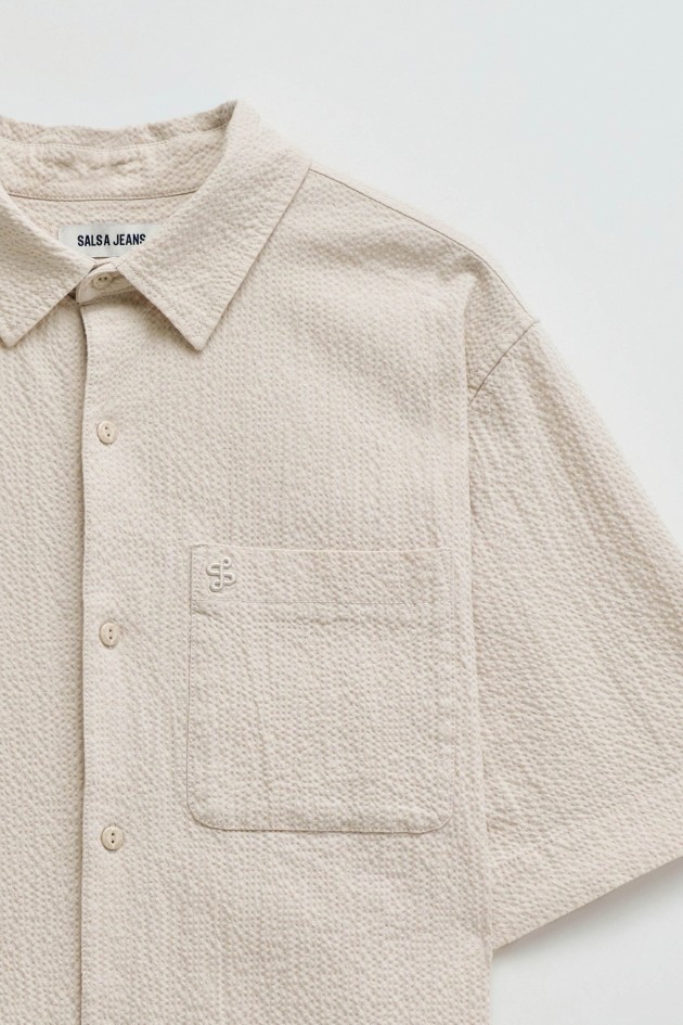 TEXTURED SHIRT