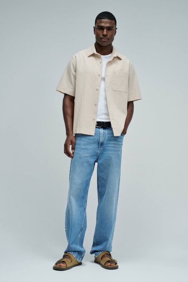 TEXTURED SHIRT