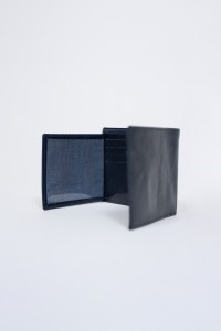 OUTLET LEATHER WAL, DARK BLUE V1, UNIQUE