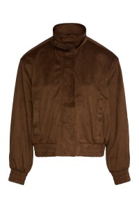OUTLET SUEDE BOMBER, MEDIUM BROWN V1, XL