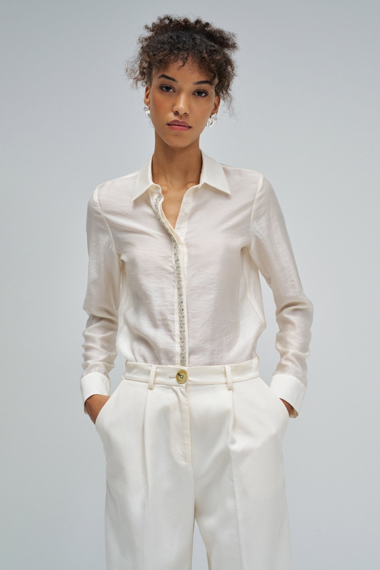 SHIRT MET GLITTER