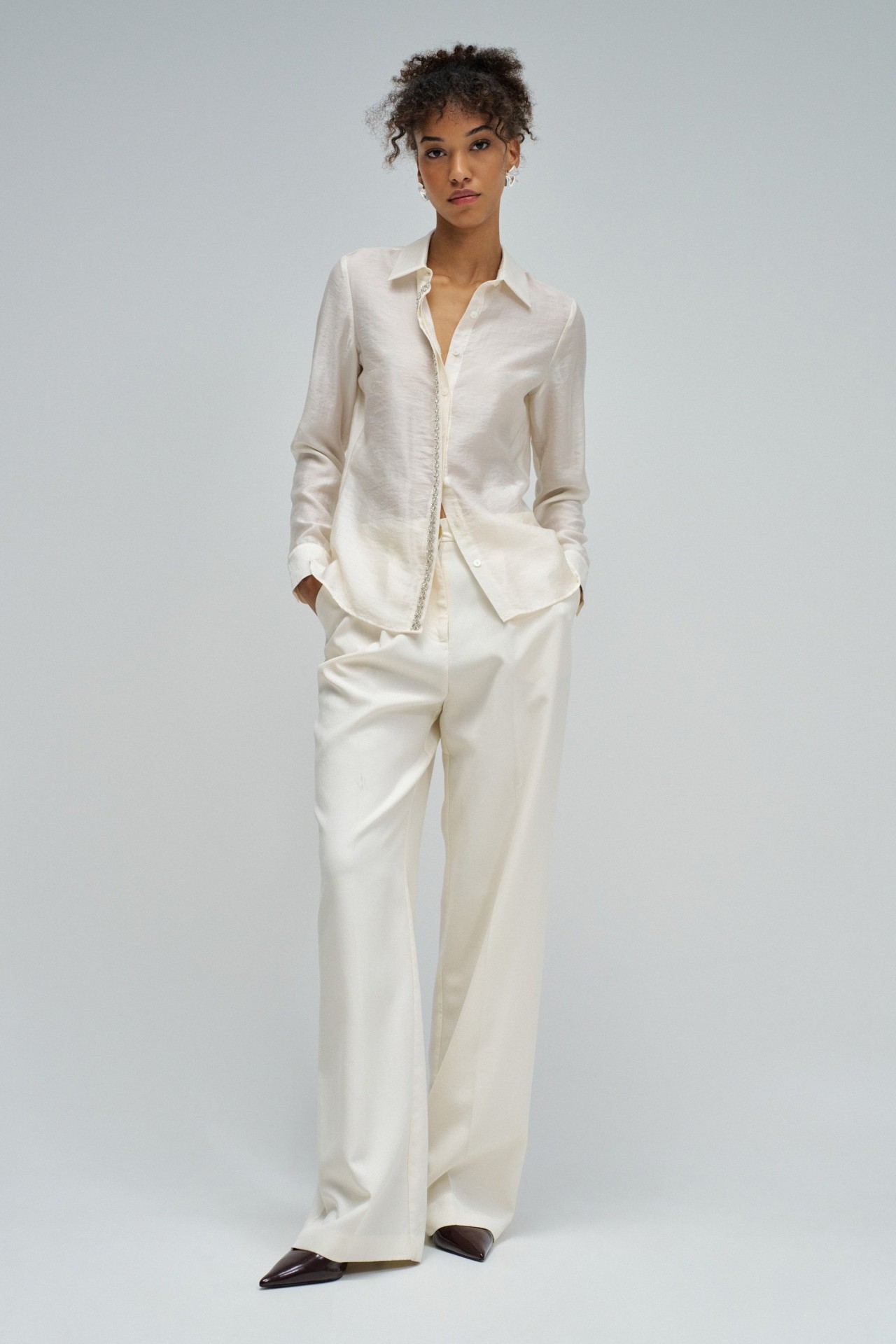 SHIRT MET GLITTER
