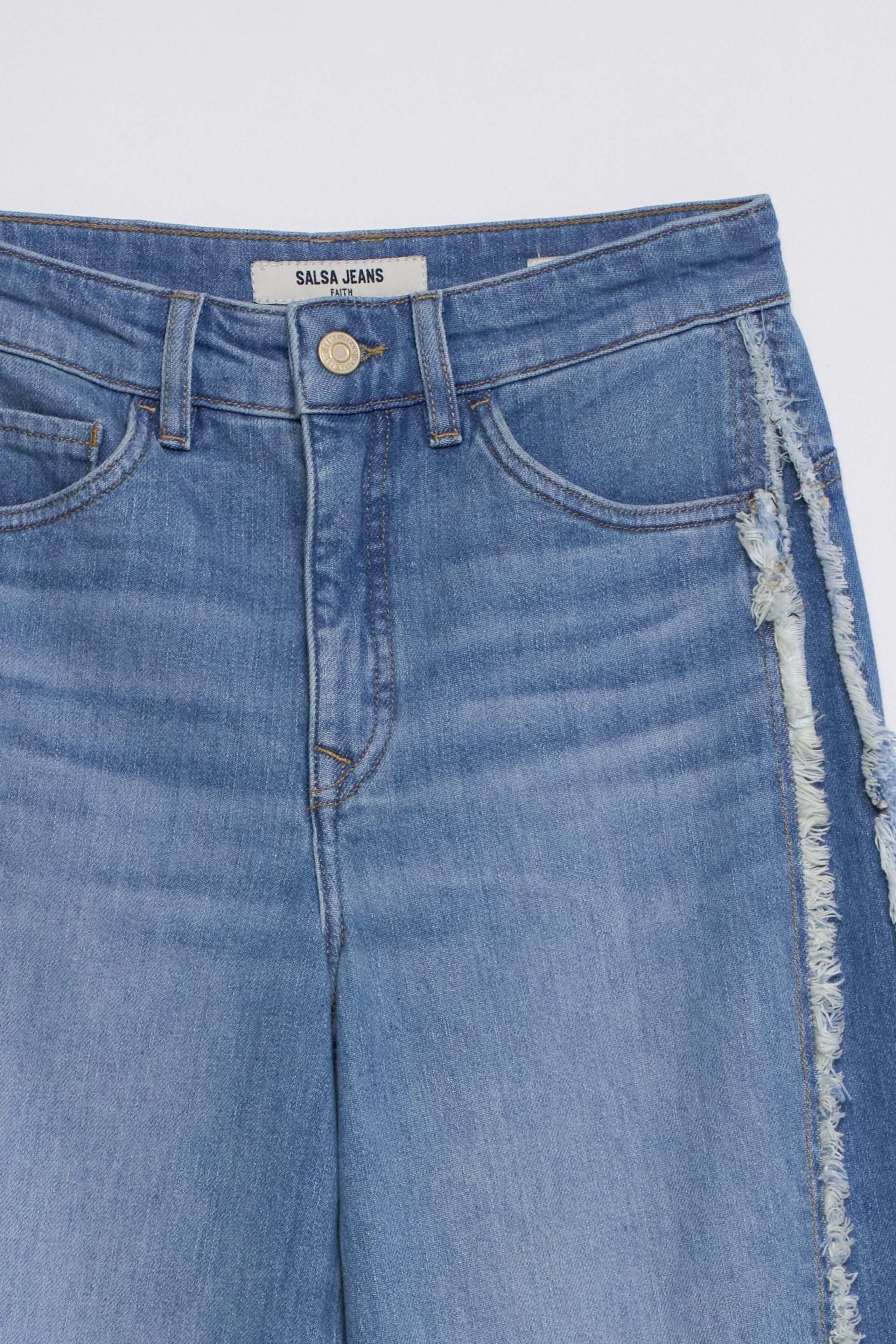 FAITH PUSH IN WIDE JEANS