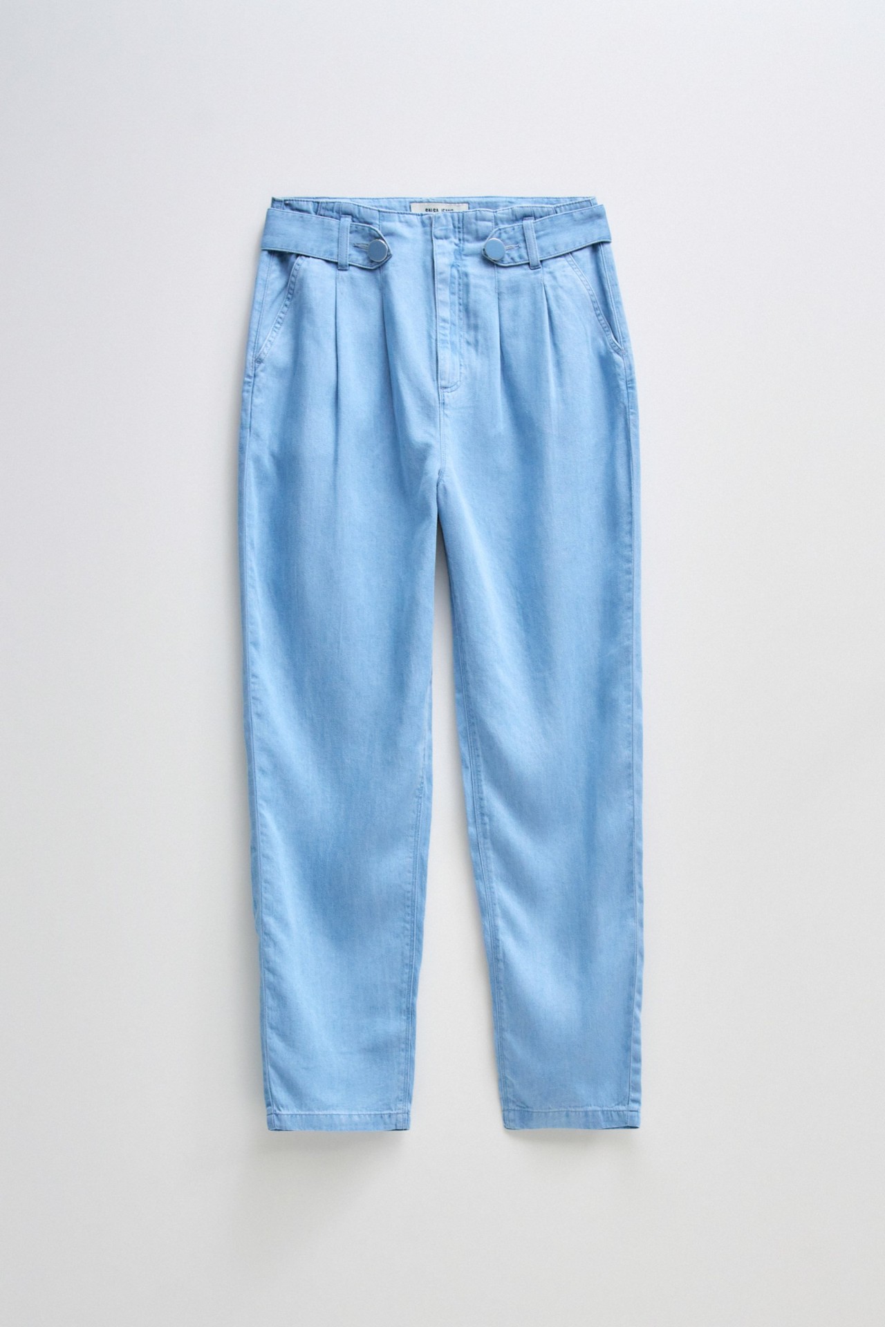 PANTALON LARGE EN LIGHTDENIM