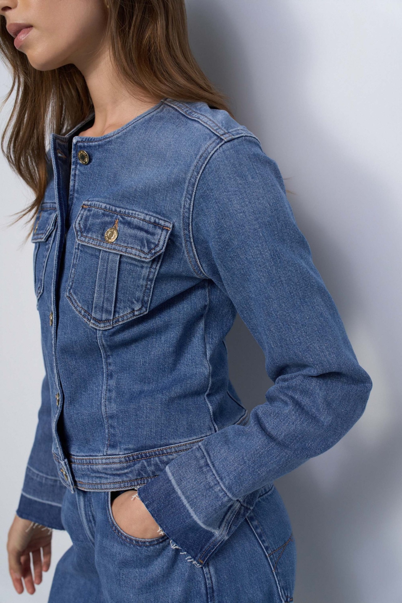 CASACO DE DENIM