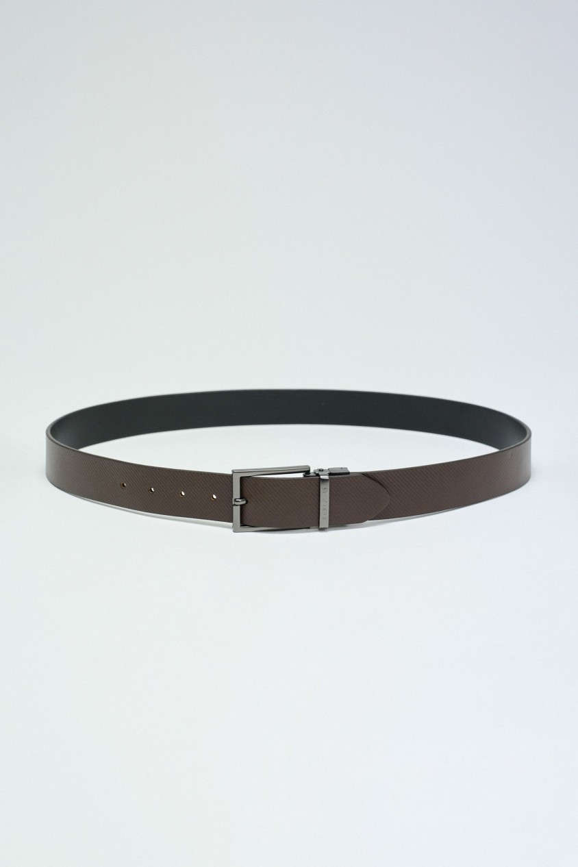 CINTO EM PELE REVERS�VEL