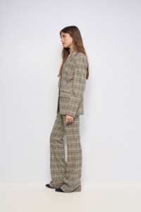 BLAZER SLIM FIT � CARREAUX