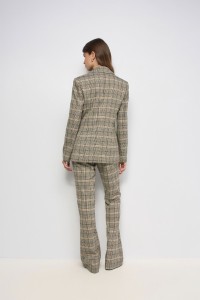 BLAZER SLIM FIT � CARREAUX