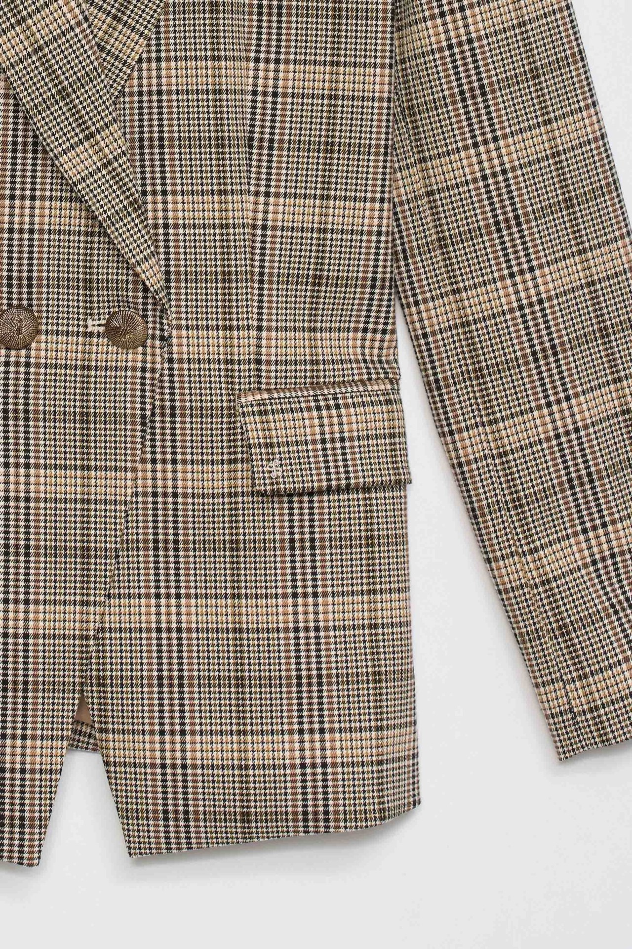 BLAZER SLIM FIT � CARREAUX
