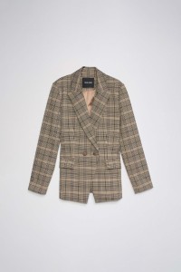 BLAZER SLIM FIT � CARREAUX