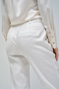 LINEN CHINO TROUSERS LINEN CHINO TROUSERS