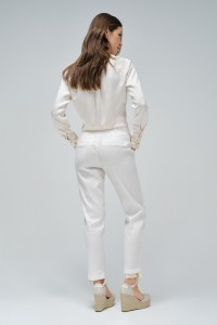 LINEN CHINO TROUSERS LINEN CHINO TROUSERS