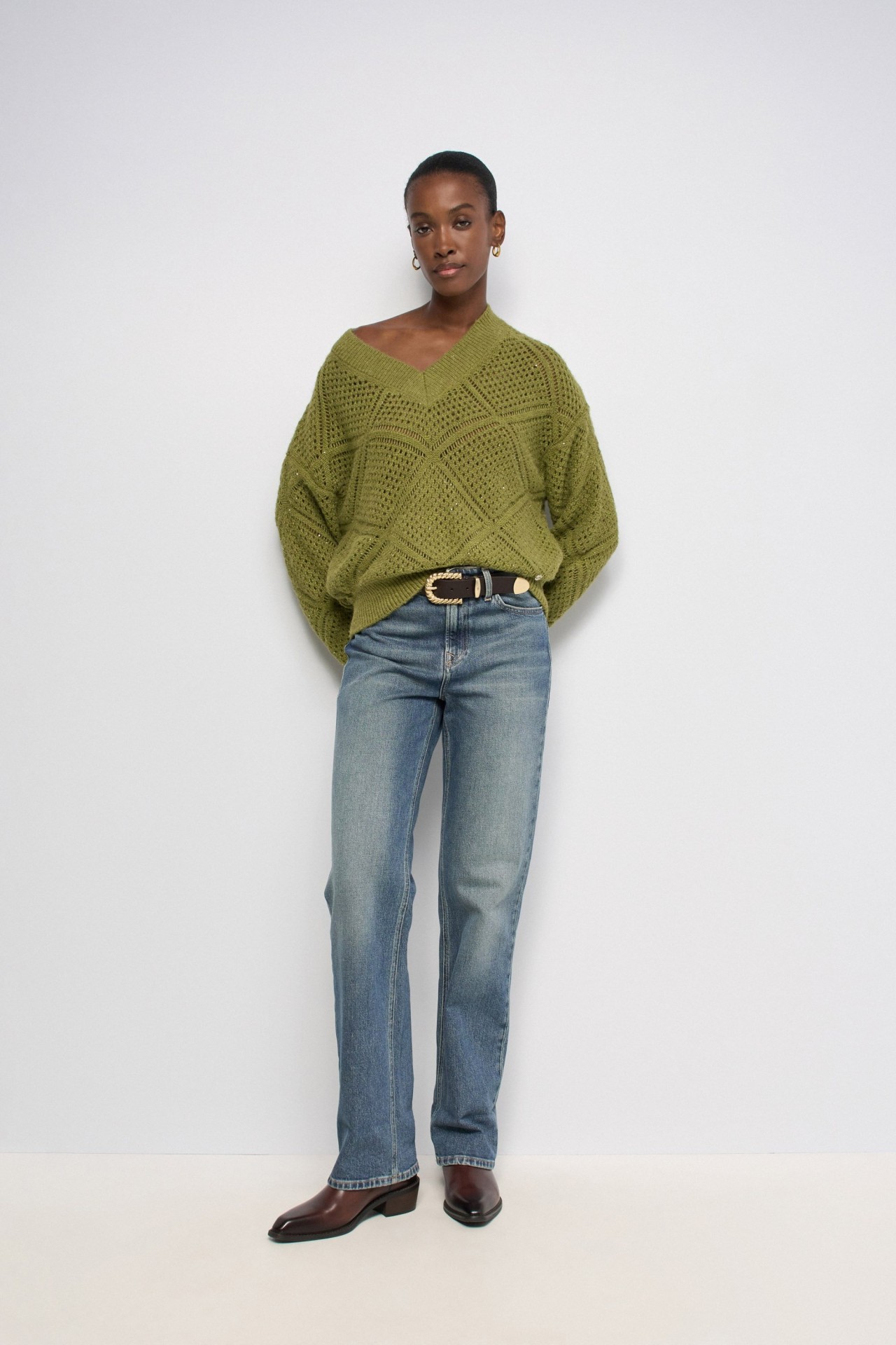 SPARKLY KNIT SWEATER