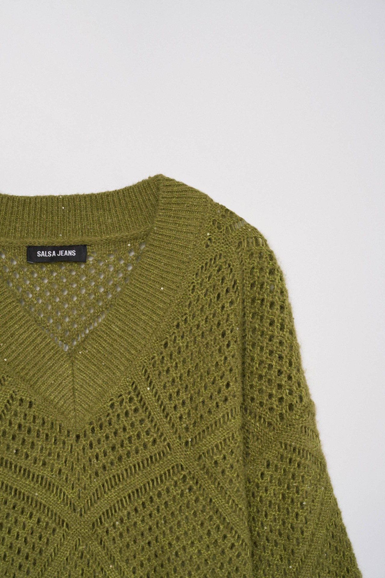 SPARKLY KNIT SWEATER