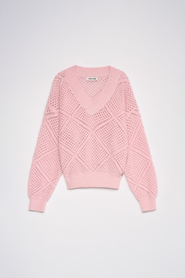 JERSEY DE PUNTO CON BRILLOS