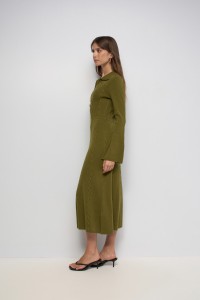 VESTIDO DE PUNTO CON JACQUARD