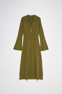 VESTIDO DE PUNTO CON JACQUARD