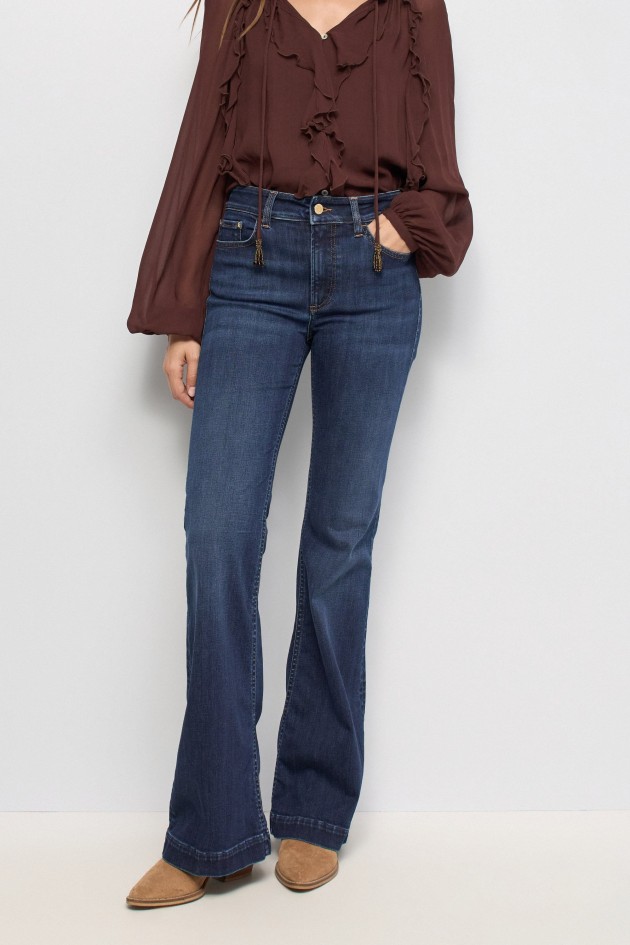 JEAN DESTINY PUSH UP FLARE